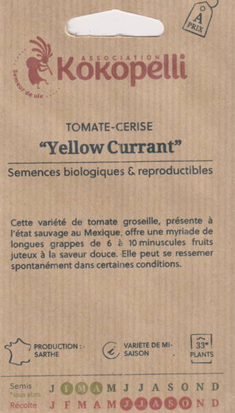 Томат "Жёлтая смородина" Томат "Жёлтая смородина"